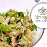Salade de poulet au fenouil et champignons - © Crookies