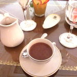 Le chocolat chaud de l'otel du palais