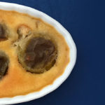 Photo des clafoutis aux prunes réalisés selon la recette du blog Crookies