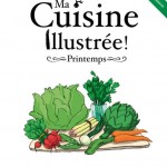 Couverture du livre "Ma cuisine illustrée, printemps" aux éditions CFSL