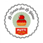Logo du comptoir culinaire éphémère "La Tomate sur le gâteau"