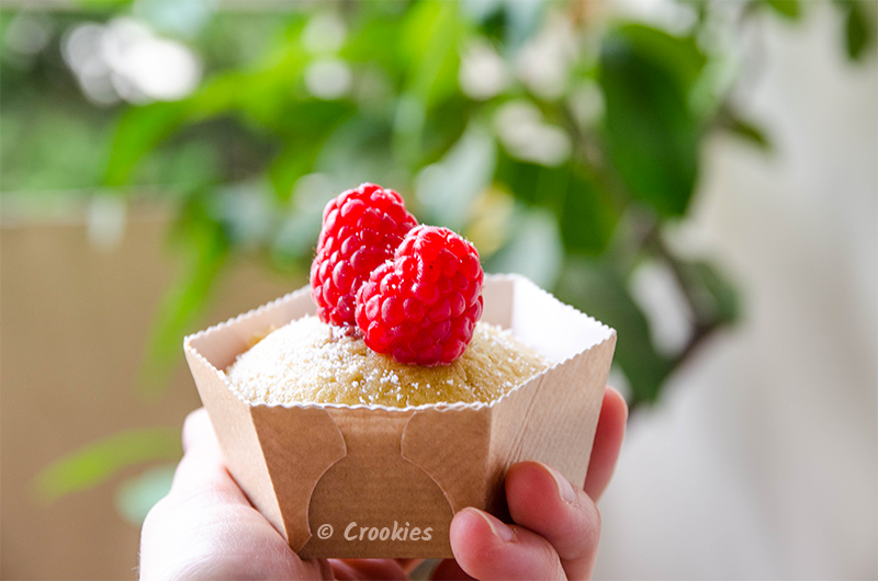 Cupcake à la framboise façon Weight Watchers (avec seulement 4 smart points) - Photo © Crookies